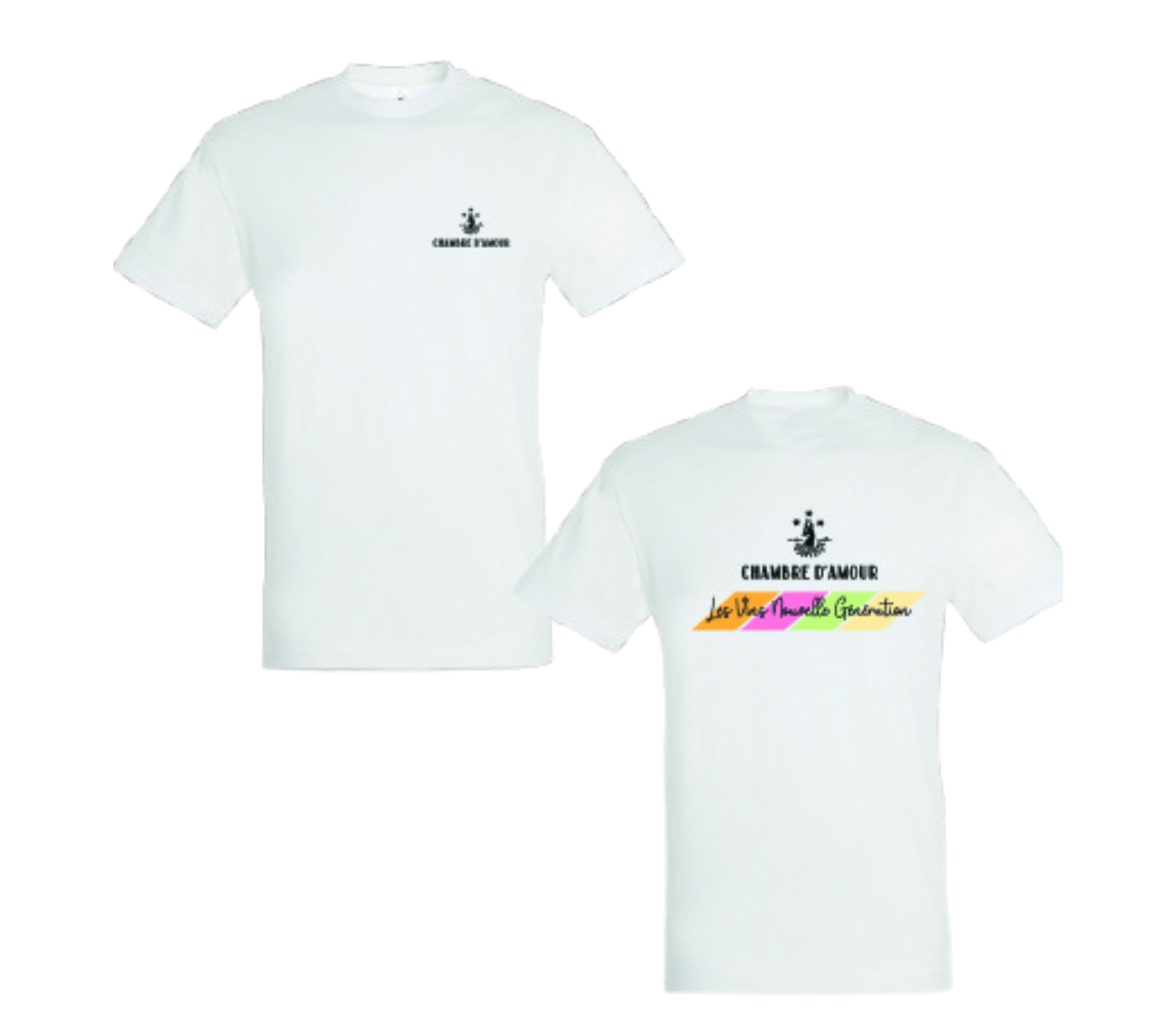 T-shirt blanc Chambre d'Amour M
